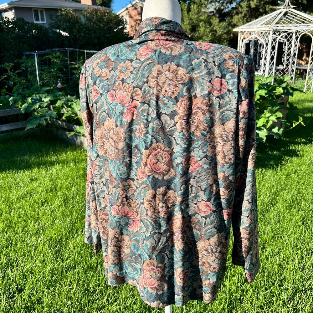 Vintage Tapestry Double Breasted Jacket - Picture 3 of 7
